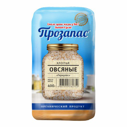 

Хлопья Прозапас овсяные 380 г