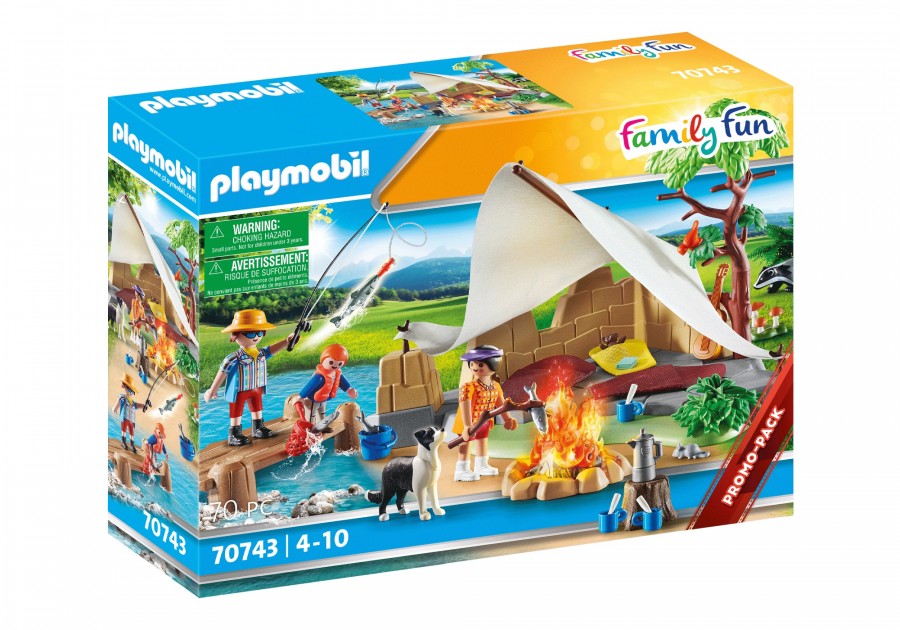 

Конструктор Playmobil Семейный Поход 70743, Семейный Поход
