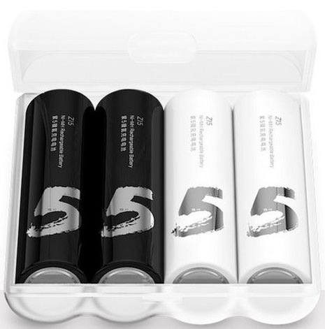 

Аккумуляторные батарейки Xiaomi ZMi Rechargeable Battery ZI5 Ni-MH, ZMi Rechargeable Battery ZI5