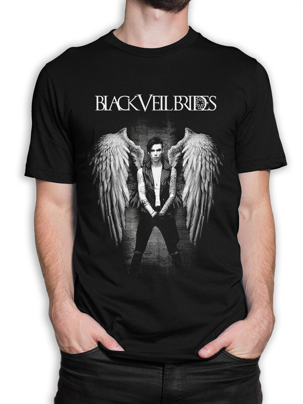 фото Футболка мужская design heroes bvb - black veil brides черная xs