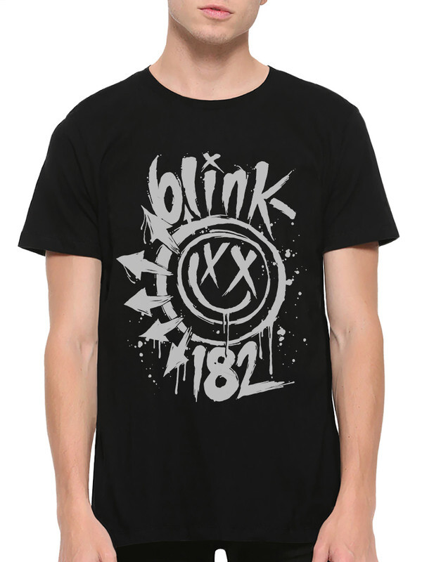 фото Футболка мужская design heroes группа blink-182 черная xs