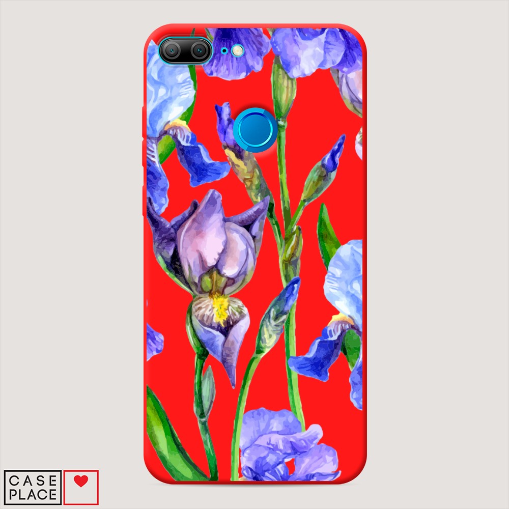 

Чехол Awog на Honor 9 Lite "Синие ирисы", Разноцветный, 64253-1