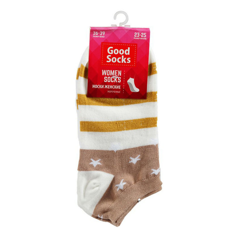 Носки женские Good Socks белые 36-39