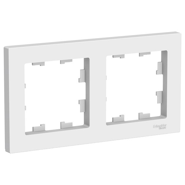 

Рамка 2-постовая Systeme (Schneider) Electric AtlasDesign ATN000102, белый, 30 шт., ATN000102_1