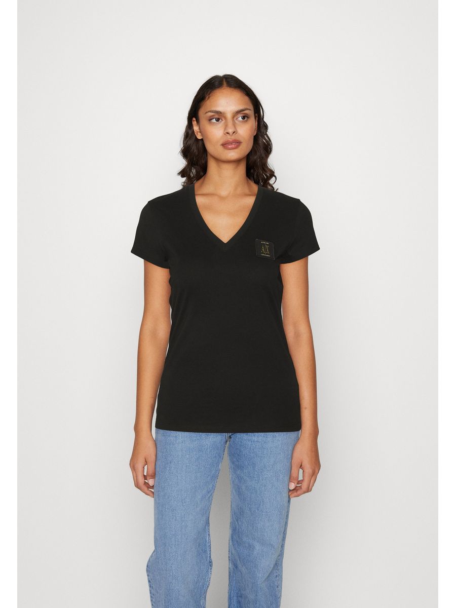 

Футболка женская Armani Exchange ARC21D05D черная XS, Черный, ARC21D05D