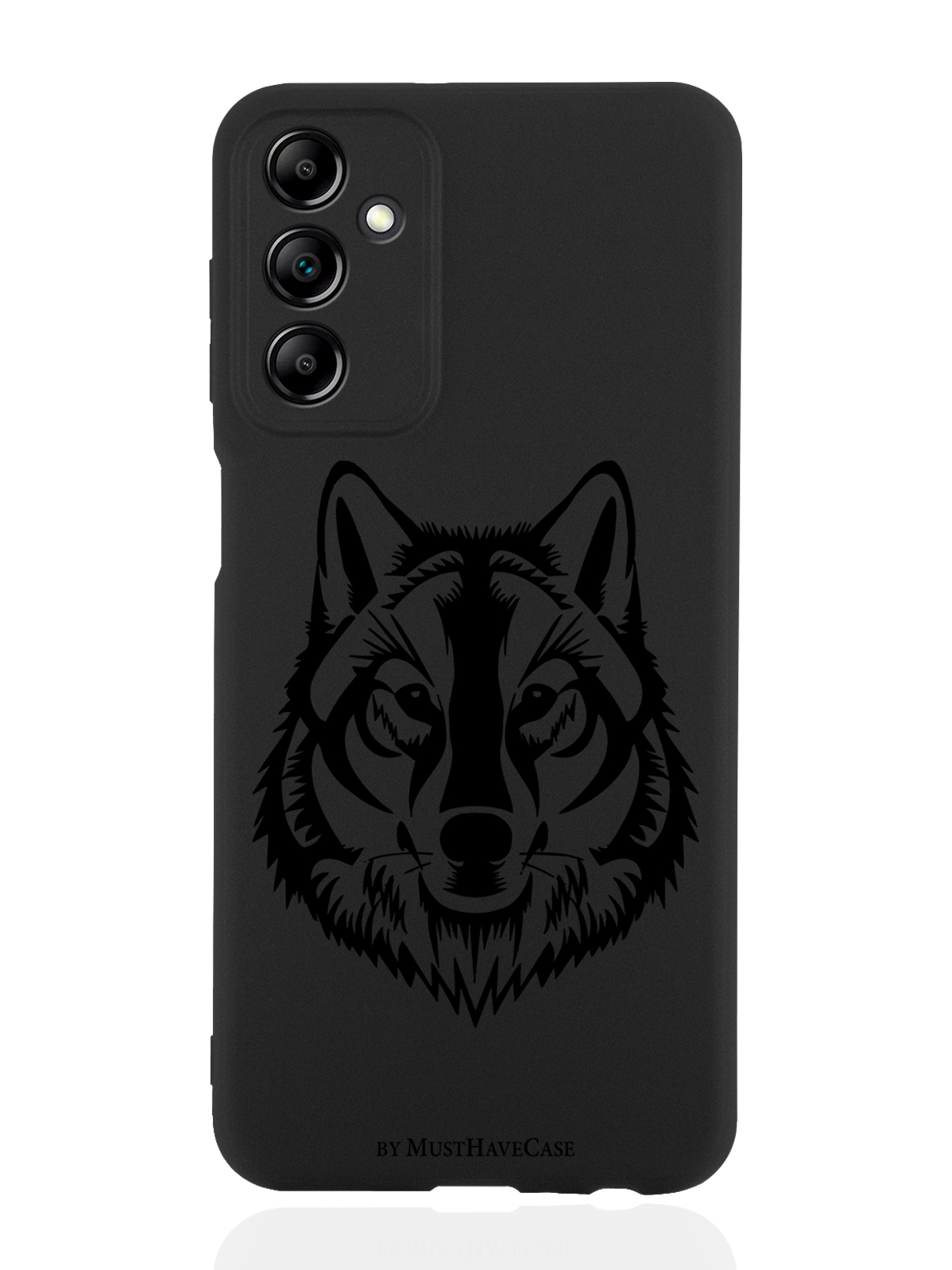 

Чехол MustHaveCase для Samsung Galaxy A14 Волк черный