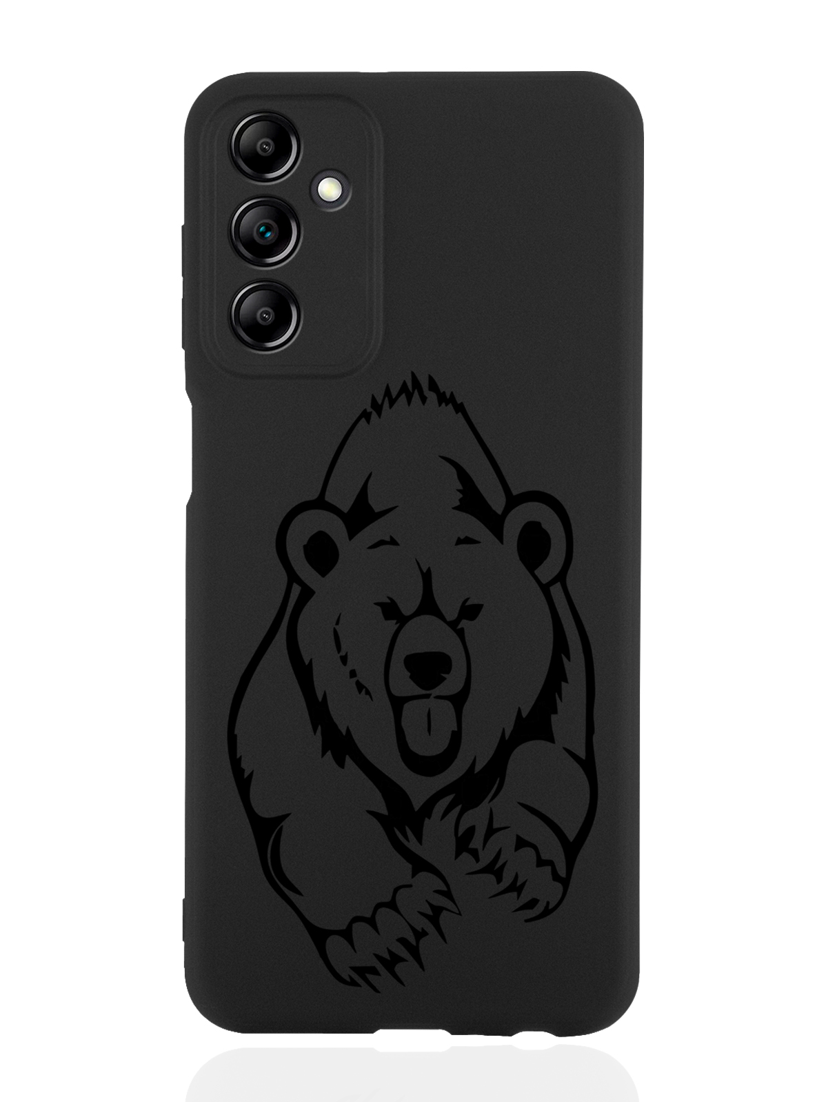 

Чехол MustHaveCase для Samsung Galaxy A14 Медведь черный