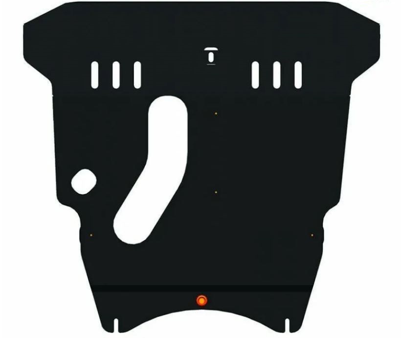 alfeco защита картера двигателя и кпп toyota rav-4, 2019-, v-все (сталь 2 мм) alf24117st