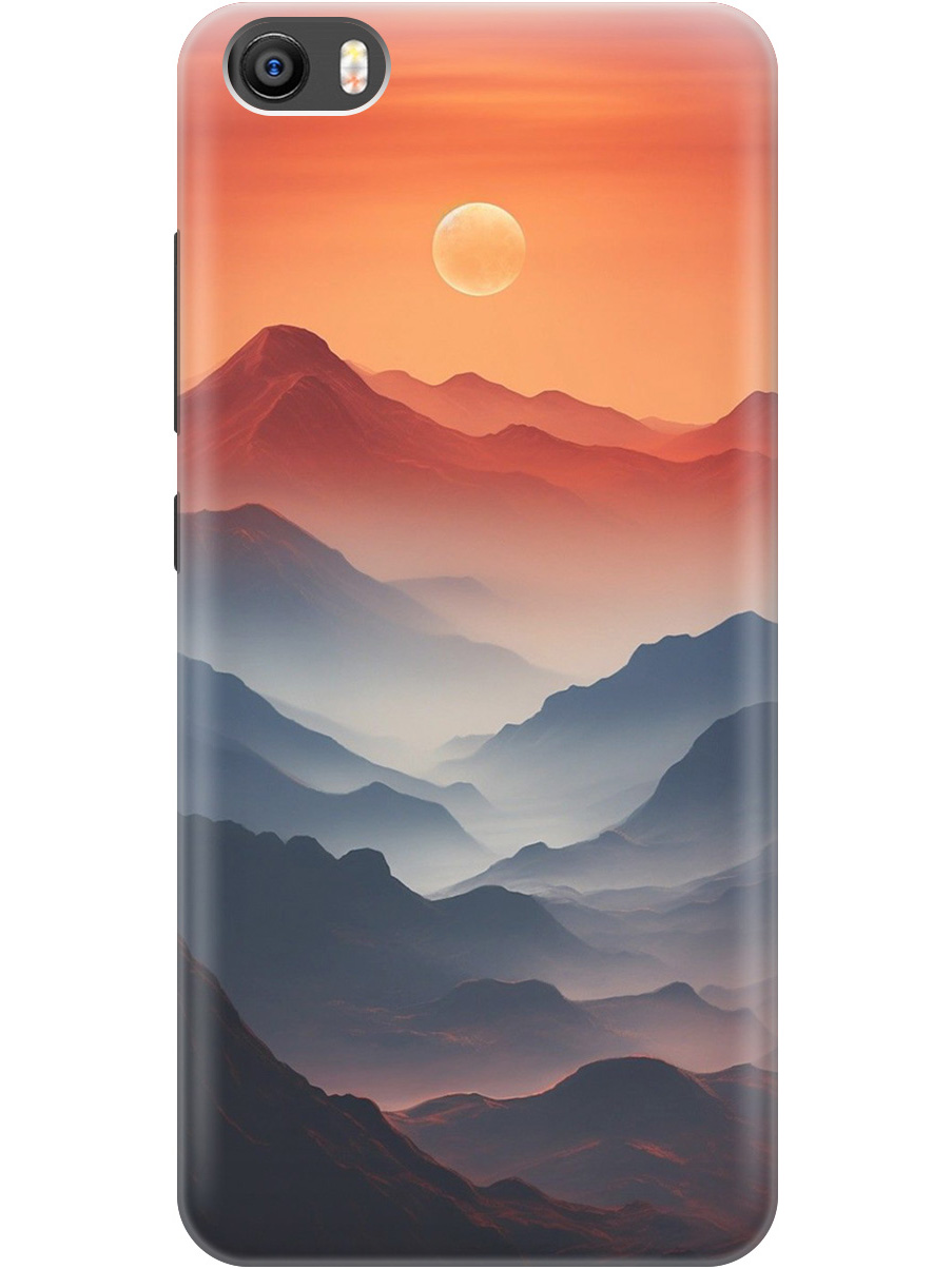 

Силиконовый чехол на Xiaomi Mi 5 с принтом "Луна над горами", Прозрачный;оранжевый;черный, 713833810