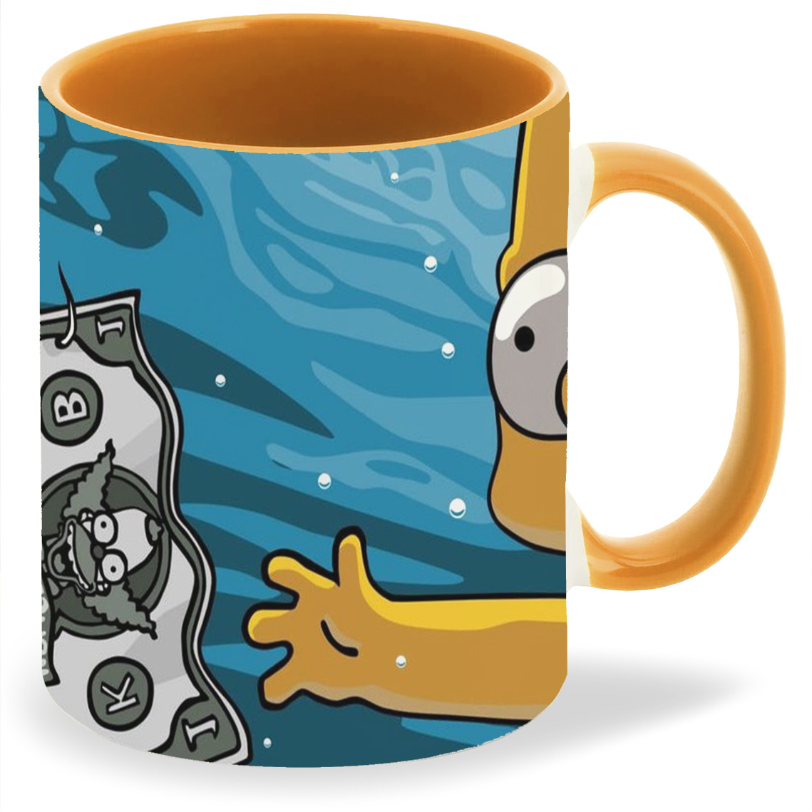 

Кружка CoolPodarok Мультфильм. Барт с долларом, Мультфильм. Барт с долларом