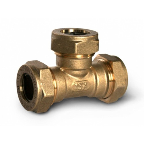 

Тройник для соединения гофрированных нерж. труб d 25*25*25