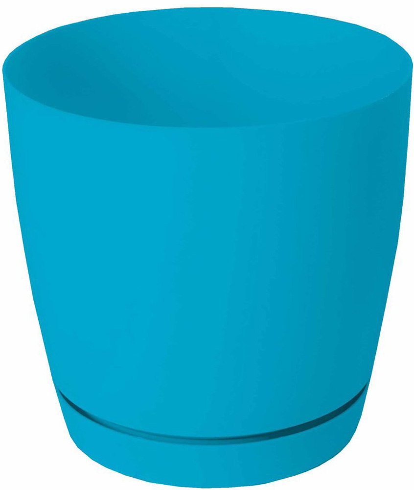 

Цветочный горшок Солнце Сад Фрезия с поддоном 15837 3 л бирюза, Фрезия с поддоном