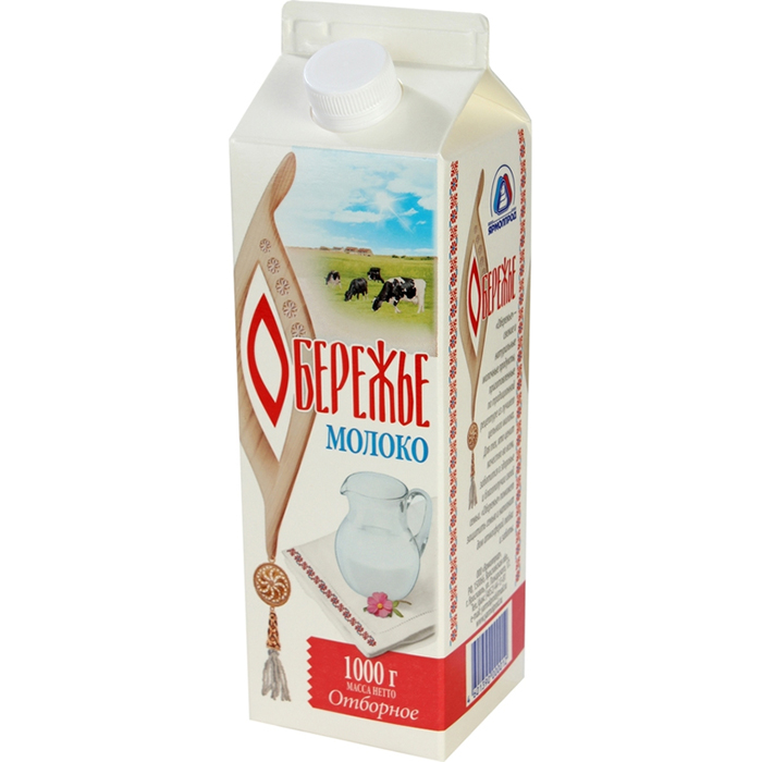 

Молоко обережье отбор. 3,4-6% п/пак 1л ярмол
