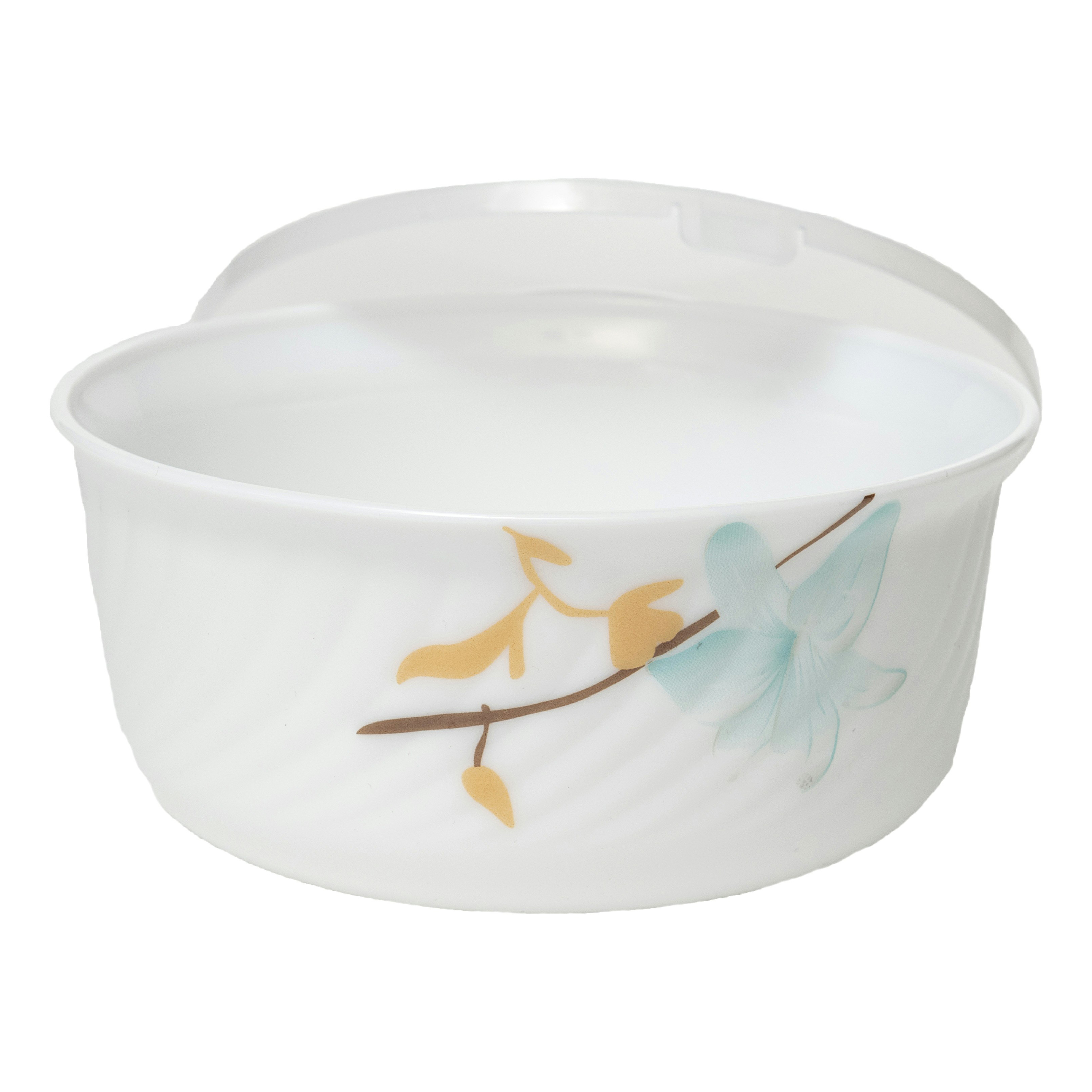 

Салатник с крышкой 16 см, Белый