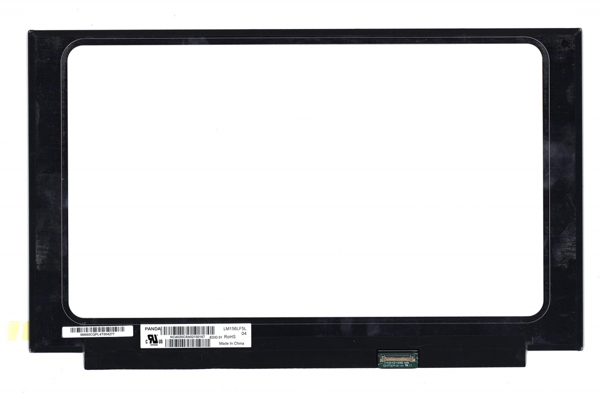 

Матрица OEM для ноутбука LM156LF5L04 (100178860V), совместимая с p/n: LM156LF5L04