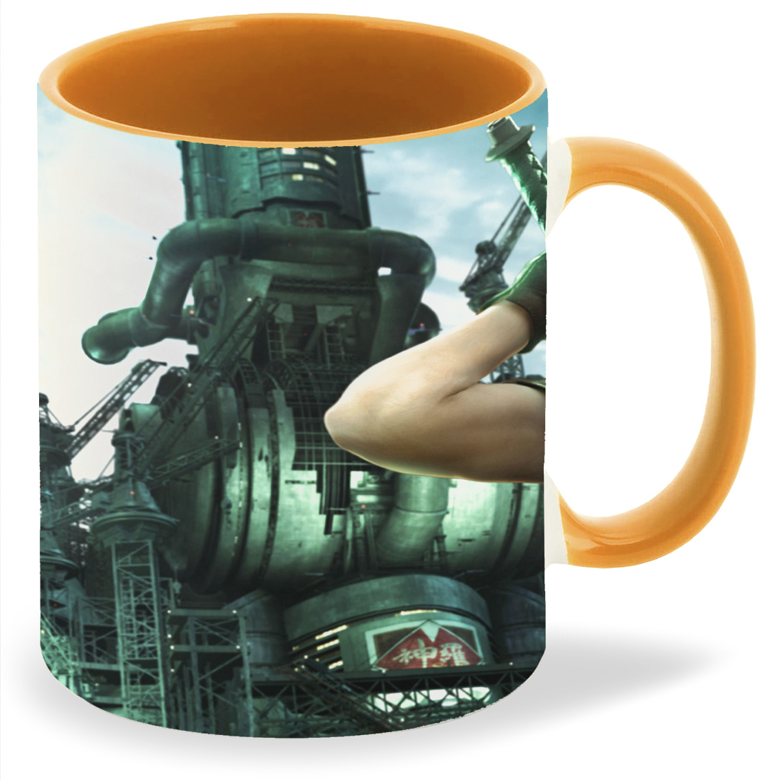 

Кружка CoolPodarok crisis core final fantasy Достает меч из-за спины, crisis core final fantasy Достает меч из-за спины