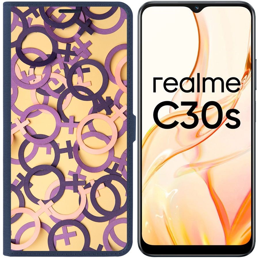 

Чехол-книжка Eco Book для Realme C30s Женское начало