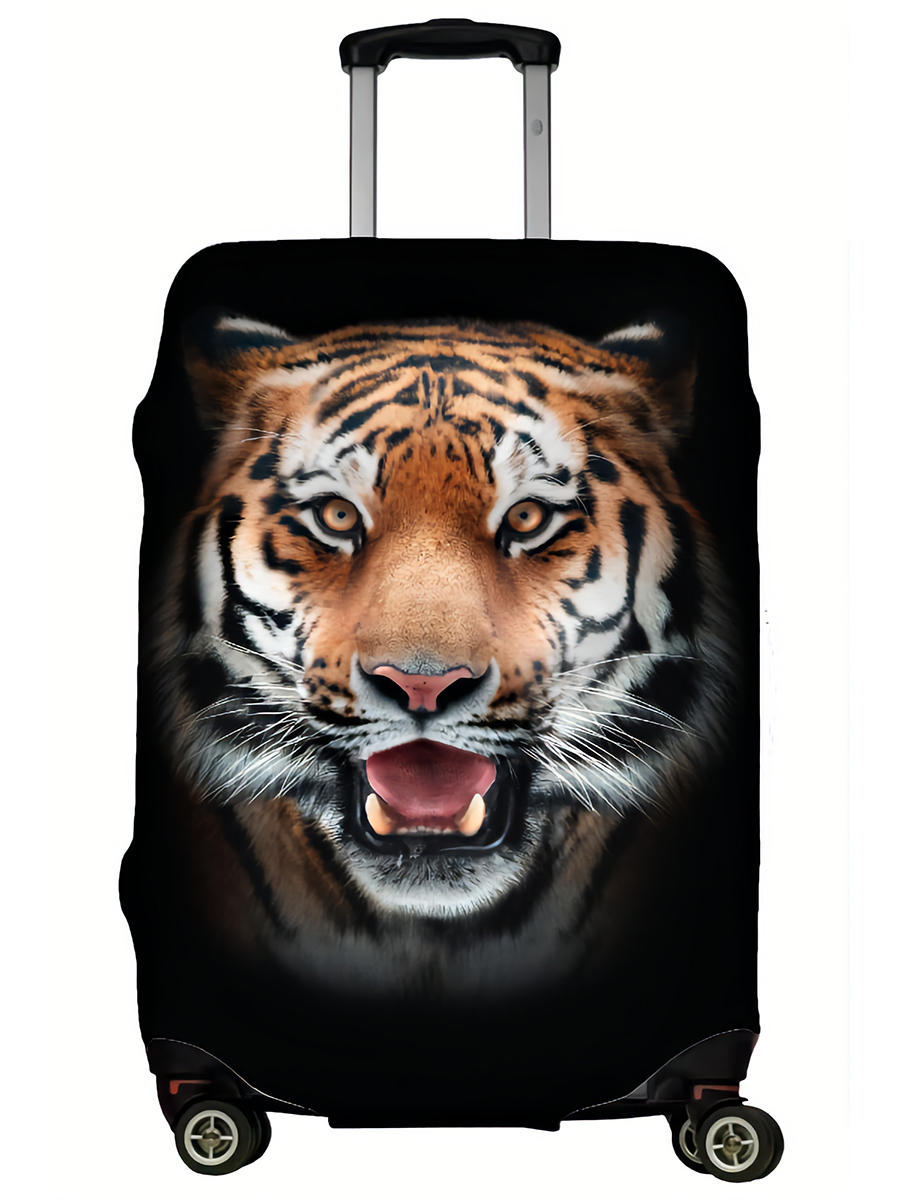 фото Чехол для чемодана lejoy lj-case-084 тигр m