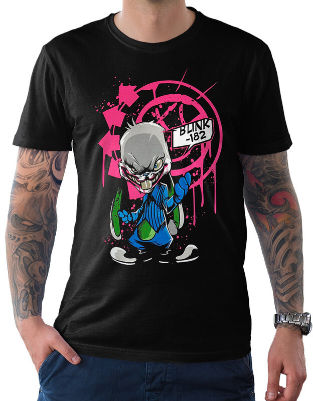 фото Футболка мужская design heroes blink-182 черная 3xl