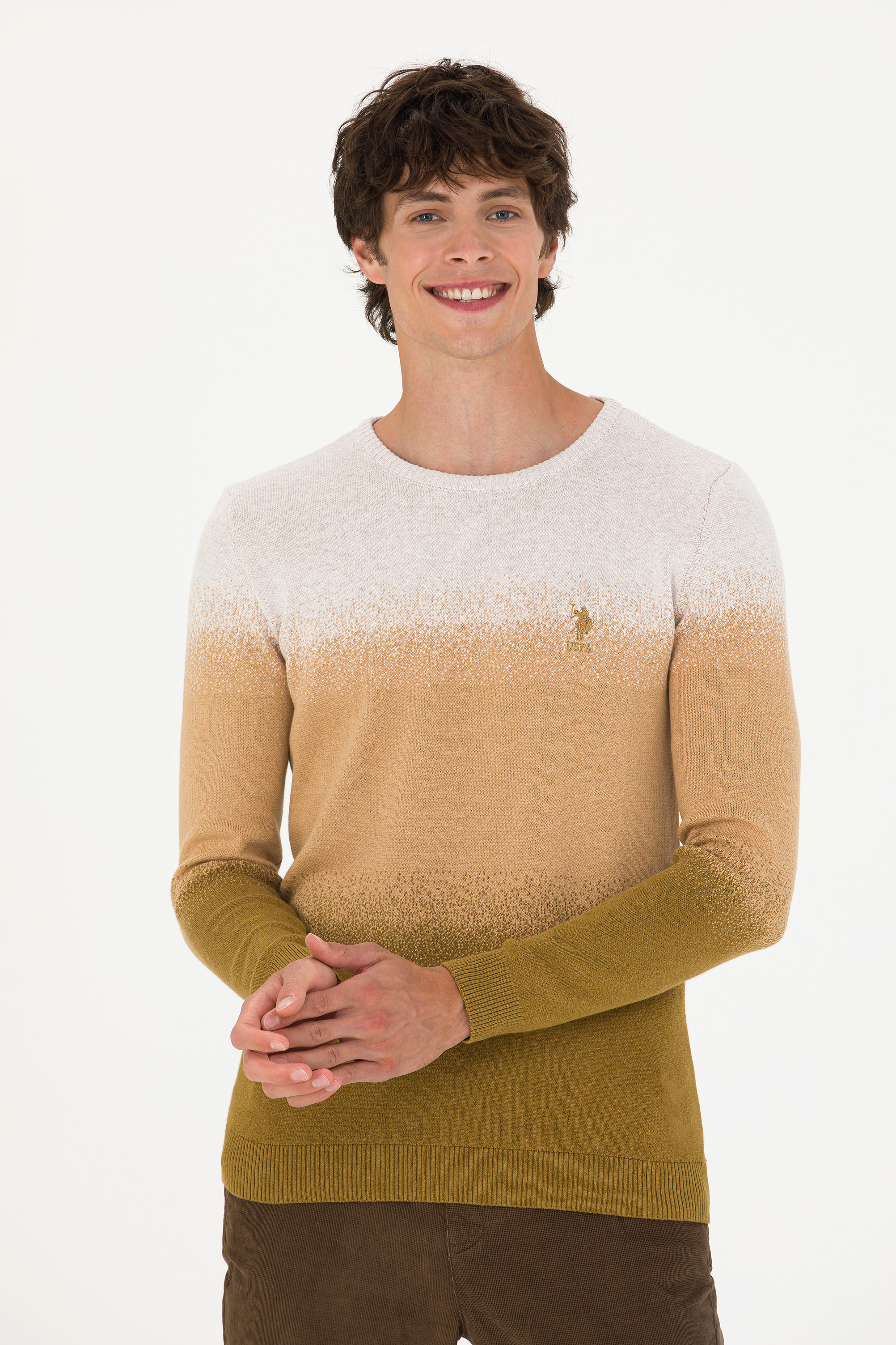 

Джемпер мужской U.S. POLO Assn. G081GL0TK0HELSEN-SK23 бежевый L, G081GL0TK0HELSEN-SK23