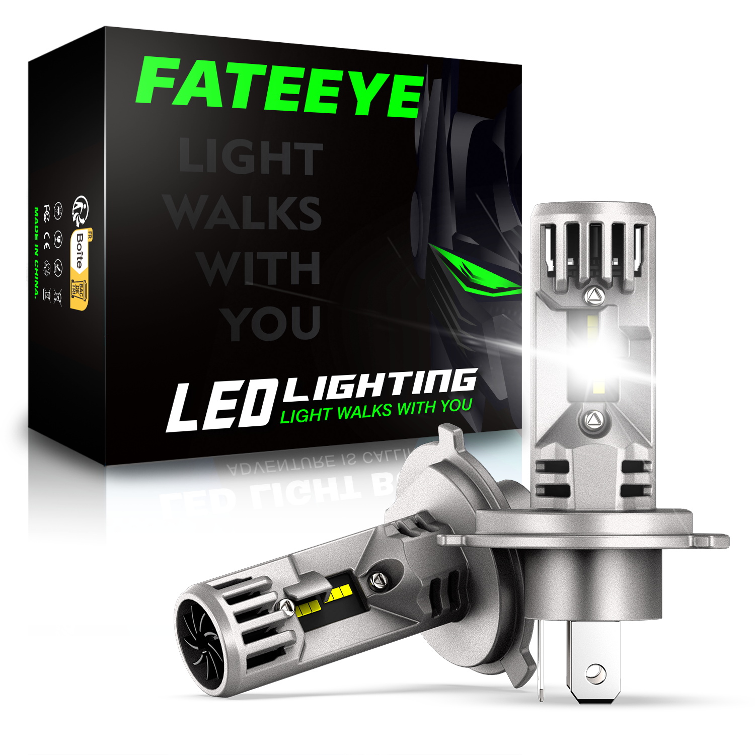 Автомобильная светодиодная лампа FATEEYE H4 (A700-F11-H4)