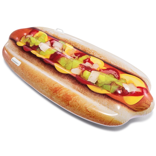 

Надувной плот Intex Hotdog, 180 х 89 см, Разноцветный
