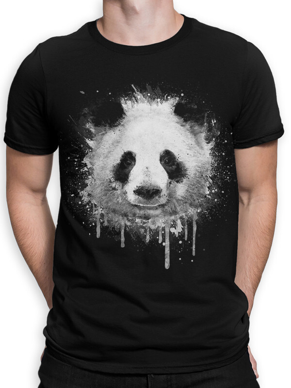 

Футболка мужская Dream Shirts Панда черная XL, Панда