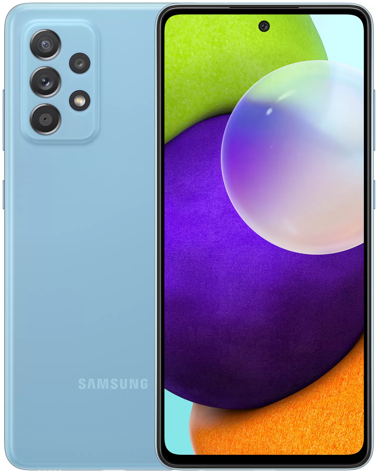 фото Смартфон samsung galaxy a52 6/128gb синий (56788)