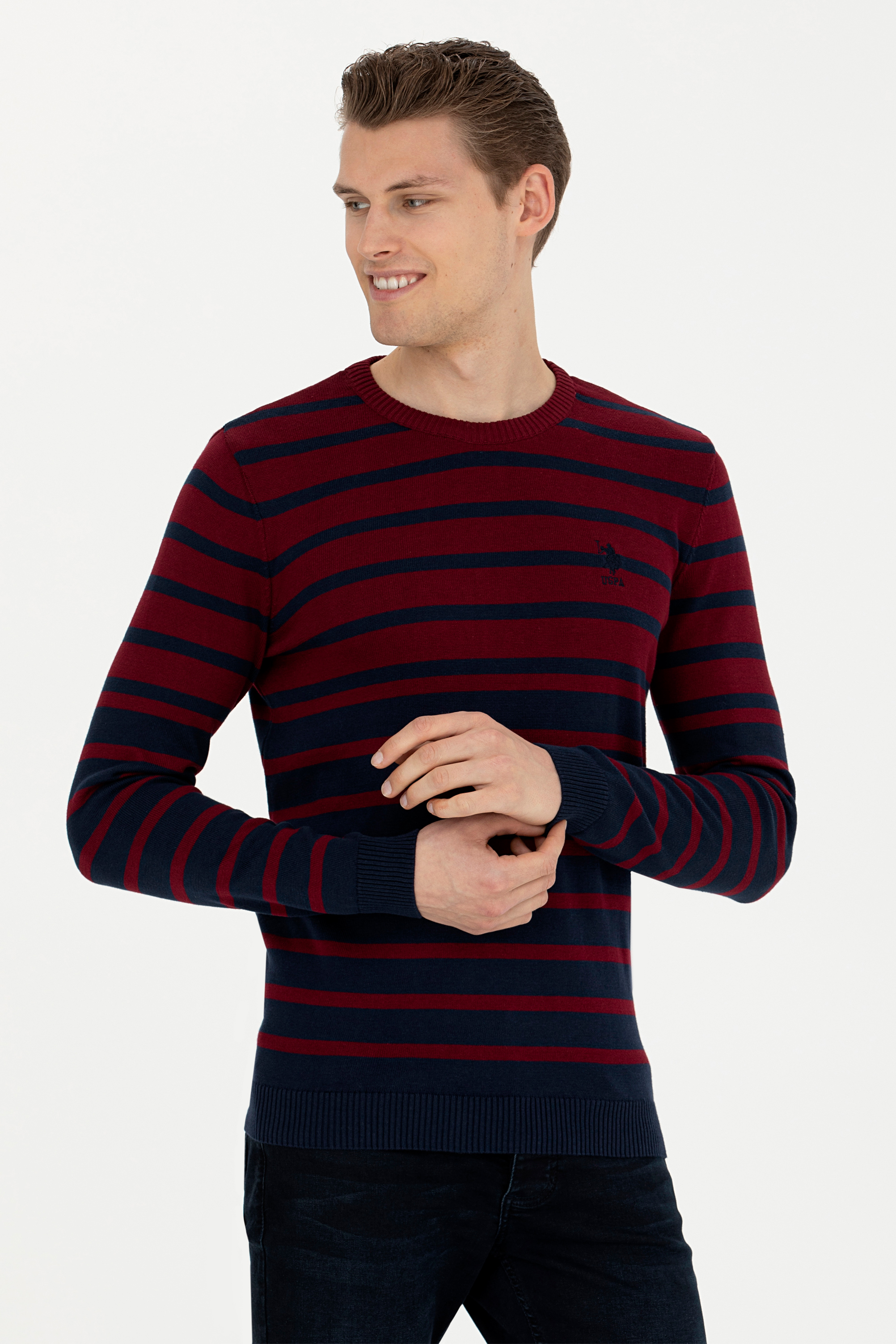 

Джемпер мужской U.S. POLO Assn. G081GL0TK0FURSA бордовый S, G081GL0TK0FURSA