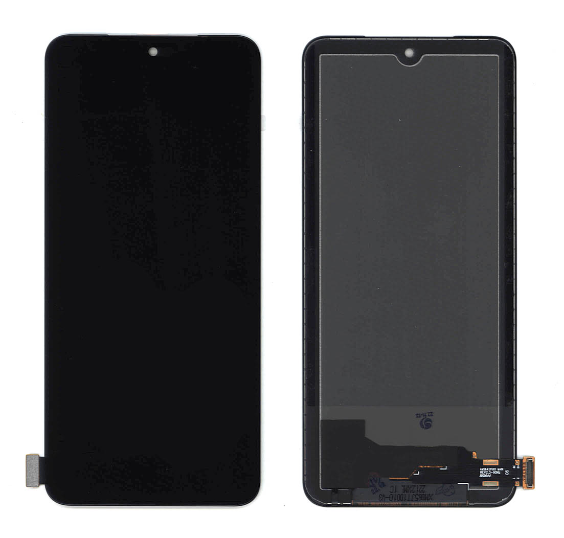 Дисплей с тачскрином для Xiaomi Redmi Note 11 черный