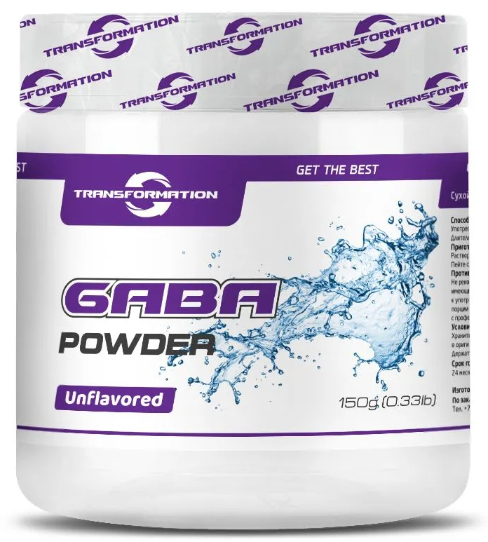 

Гамма-аминомасляная кислота Transformation GABA Powder 150г