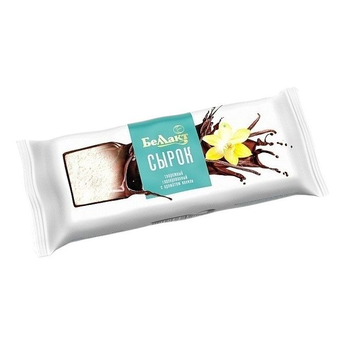Сырок творожный Беллакт с ванилью глазированный 18% БЗМЖ 40 г