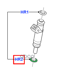 

Кольцо Уплотнительное Форсунки Ford 1 358 425 FORD арт. 1 358 425