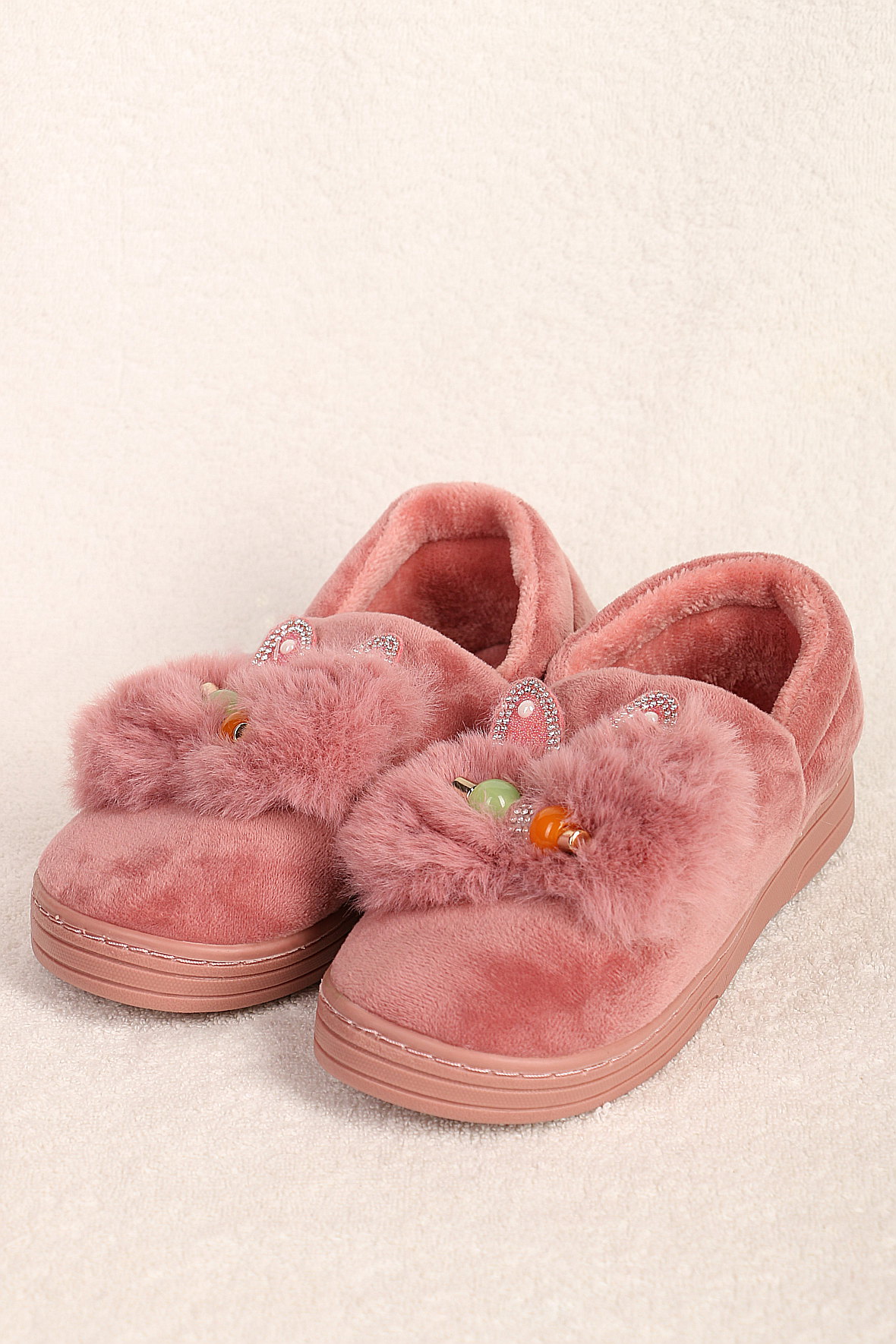 

Тапочки женские AlmondShop ТР-27 К-663 пудра 38 RU, Розовый, ТР-27 К-663