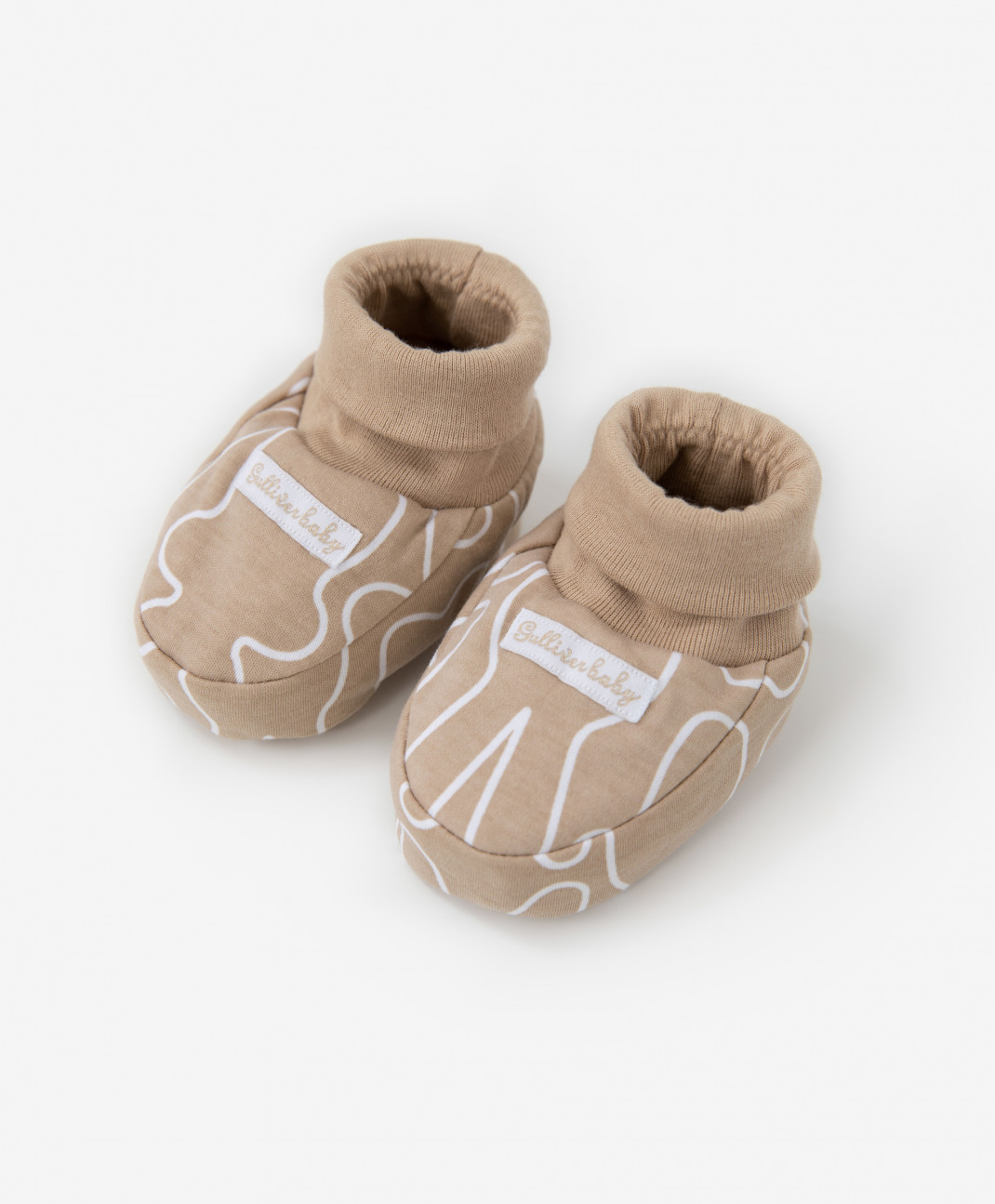 

Пинетки Gulliver Baby 2 шт 22153UNC7801 белый 3-6м, 22153UNC7801