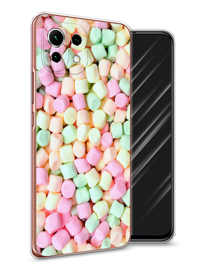 

Чехол Awog на Xiaomi Mi 11 Lite/5G NE "Marshmallows", Разноцветный, 311750-10