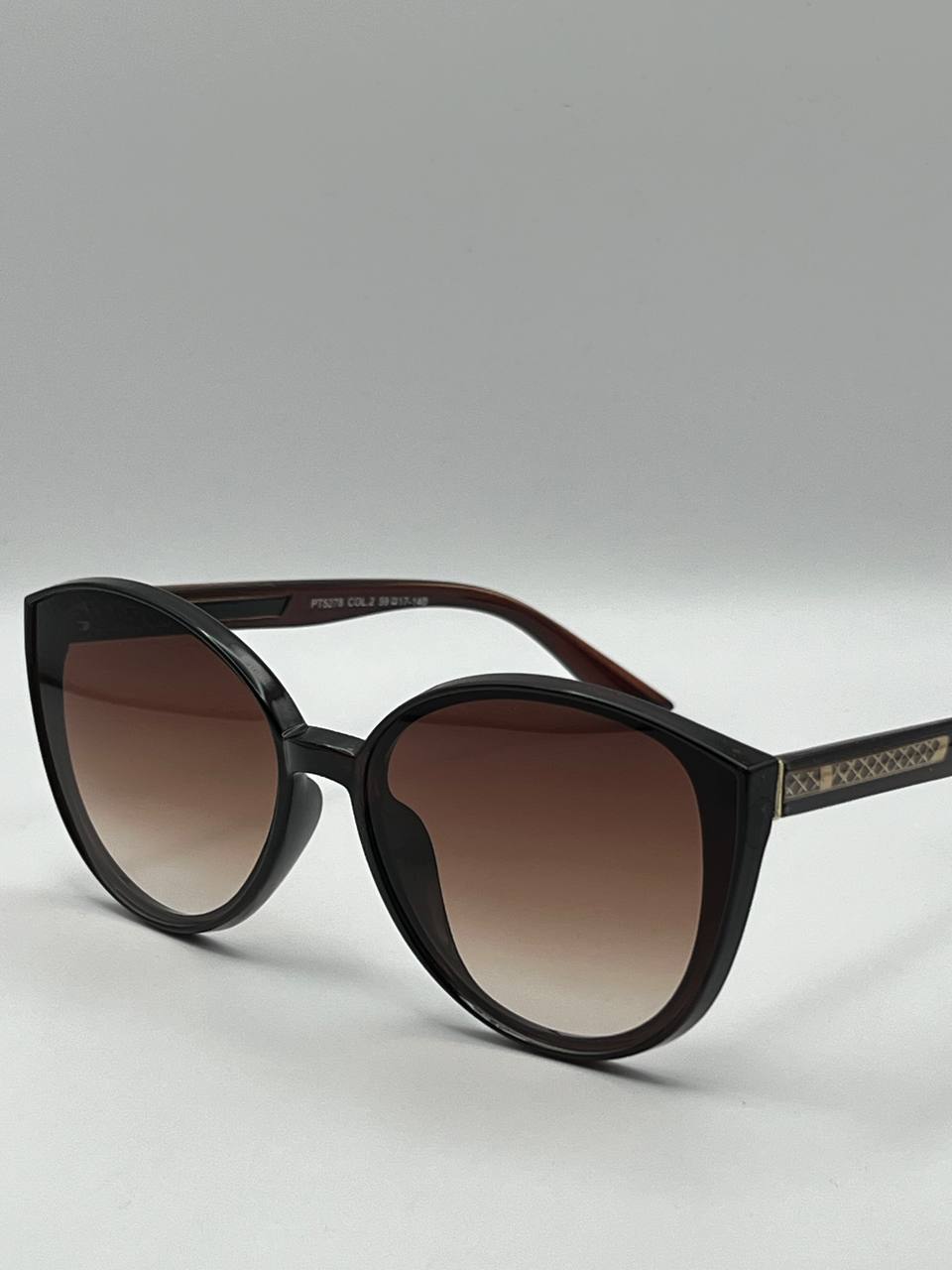 Солнцезащитные очки женские SunGold Кошка-7 коричневые