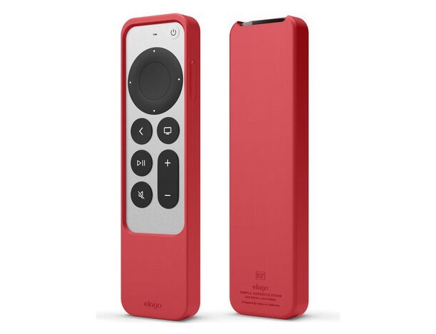 фото Чехол elago r2 slim для пульта apple tv 2021, цвет красный (er2-21-rd)