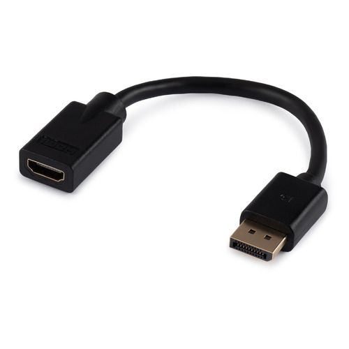 

Переходник Buro DisplayPort - HDMI Black, Черный, BU