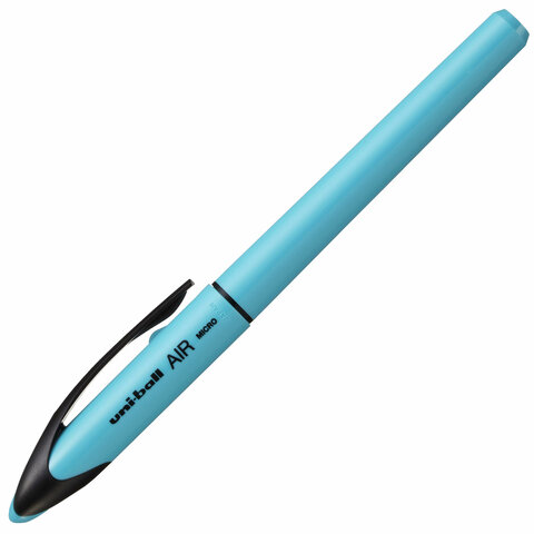 

Ручка-роллер Uni-Ball AIR Micro, синяя, корпус голубой, 15951, UBA-188-E BLUE, 6 шт