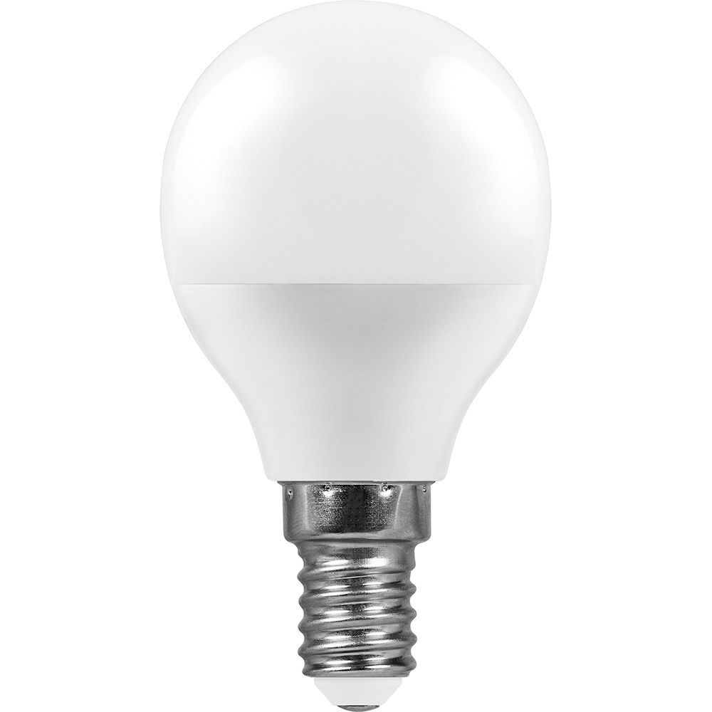 

Лампа светодиодная FERON LB-550 25802 (9W) 230V E14 4000K G45 упаковка 10 шт.