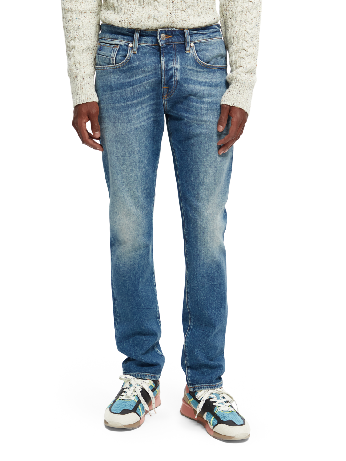 Джинсы мужские Scotch & Soda 168998/5040 синие 33/32