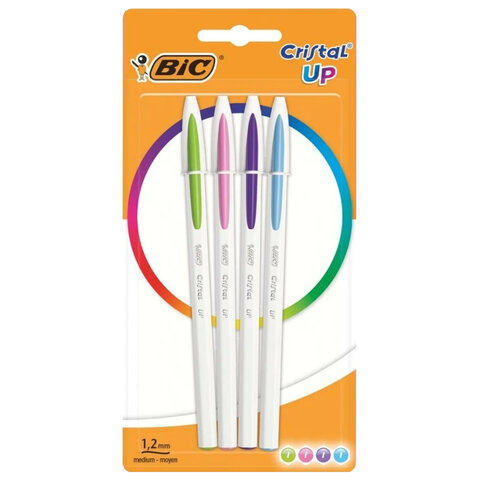 

Ручки шариковые BIC "Cristal Up Fun" - (5 шт)