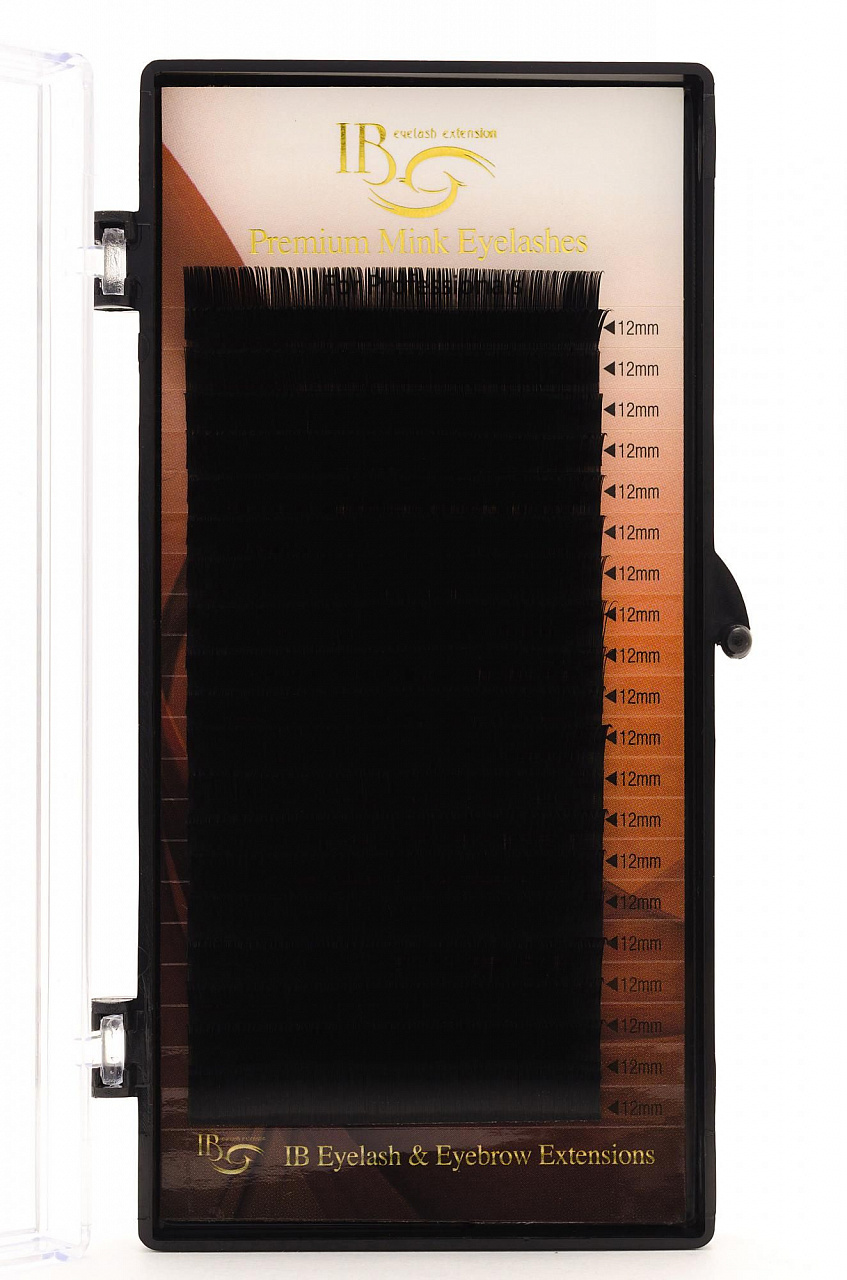 

Ресницы IBeauty 20 линий D 0.085 9-14 мм, Черный