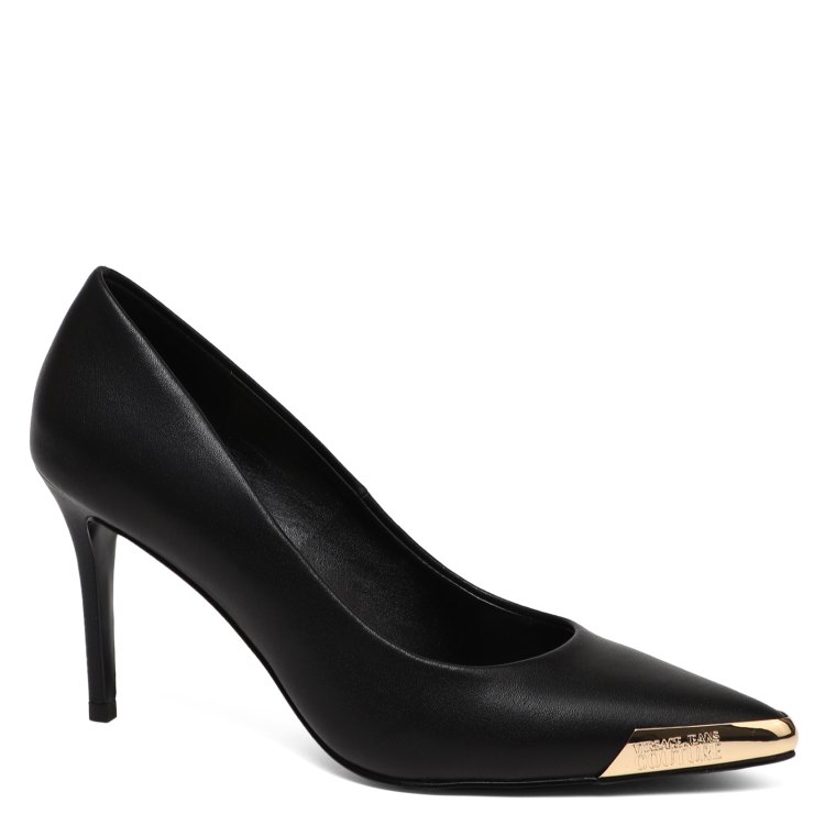 

Туфли женские Versace Jeans Couture 75VA3S50 черные 35 EU, Черный, 75VA3S50