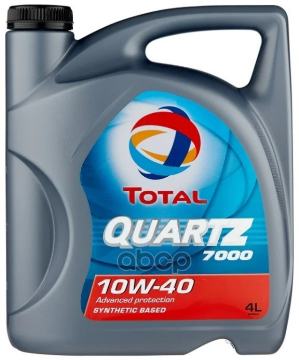 

Масло моторное полусинтетическое "QUARTZ 7000 10W-40", 4л