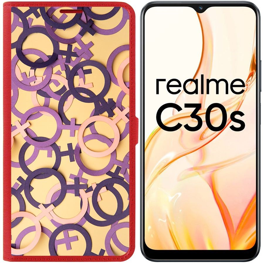 

Чехол-книжка Eco Book для Realme C30s Женское начало