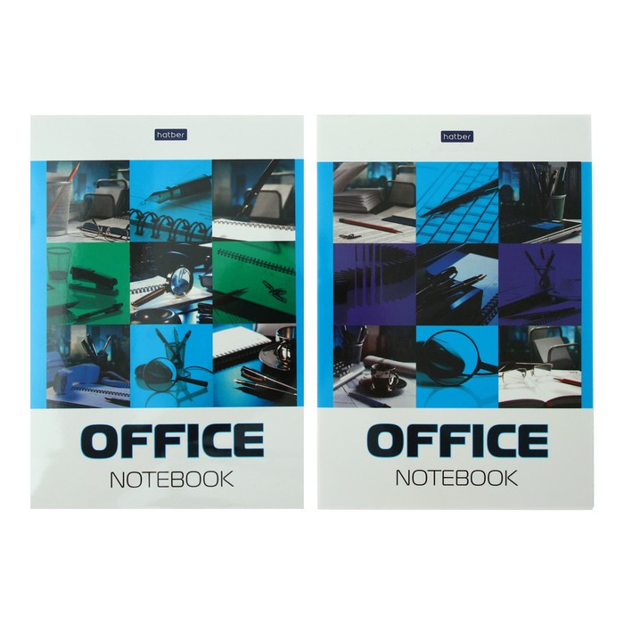 

Блокнот А5, 40 л. на клею OFFICE, бумажная обложка, жёсткая подложка, блок 80 г/м2