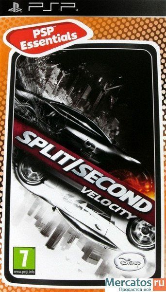 фото Игра split/second: velocity русская версия (psp) disney interactive studios