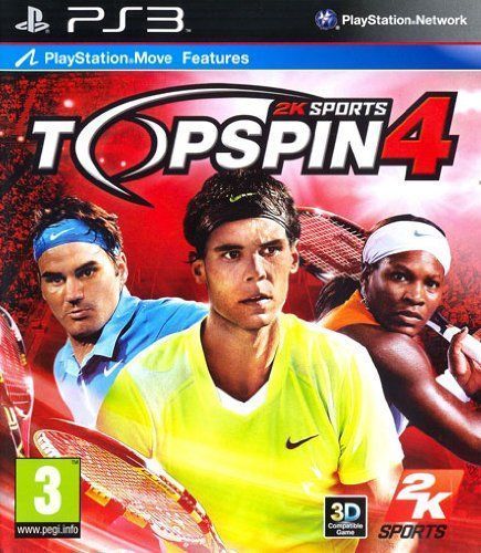 Игра Top Spin 4 c поддержкой PlayStation Move (PS3)